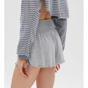 Grey lounge shorts